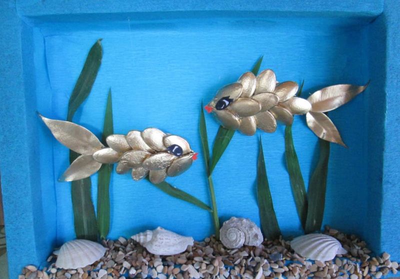 Поделка рыбка — 75 фото изготовления оригинальных моделей рыбок своими руками