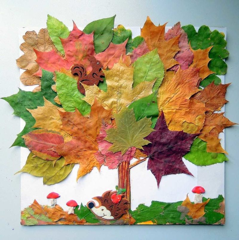 Поделка «Осенние листья»