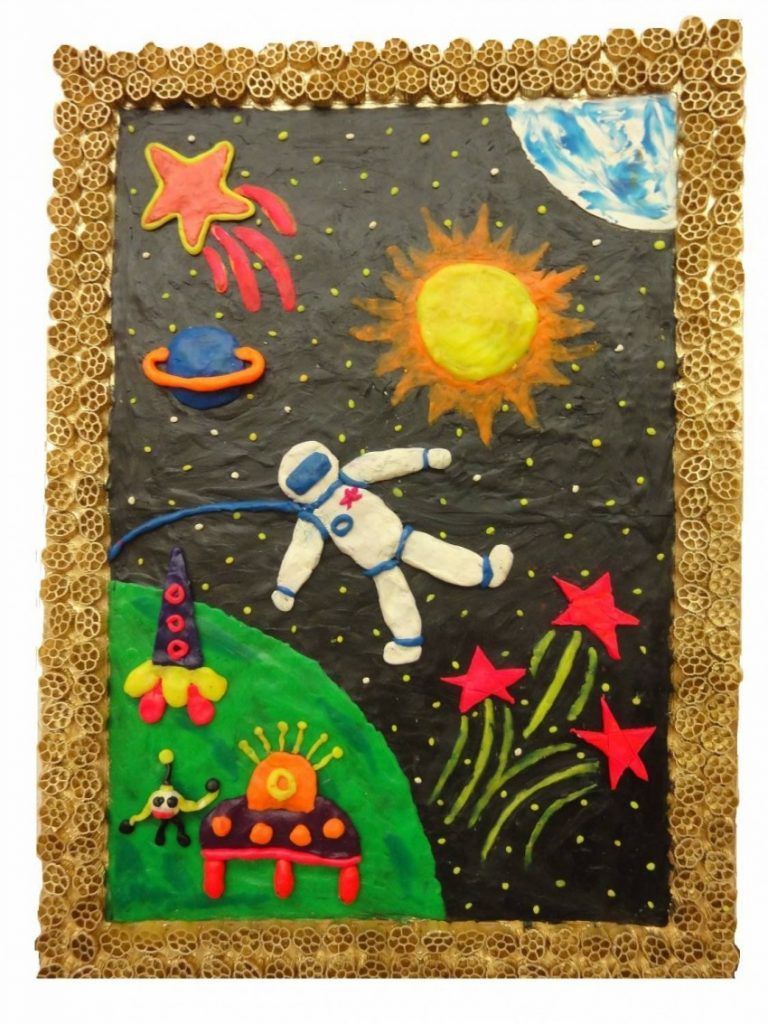 Поделки ко дню космонавтики своими руками в детский сад или школу — видео инструкции