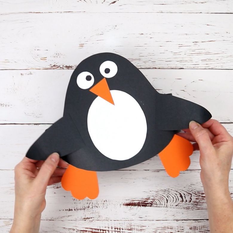 Поделка пингвин своими руками: идеи оформления и пошаговые инструкции из подручных материалов