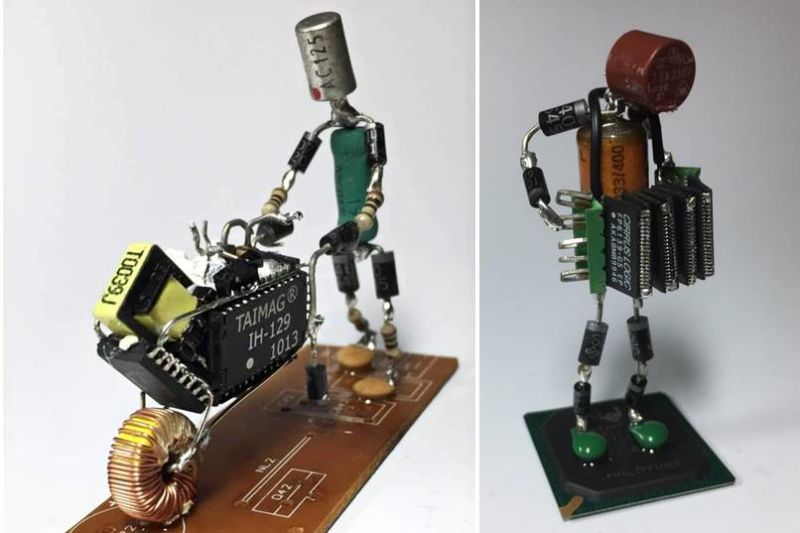 Как сделать робота из подручных материалов