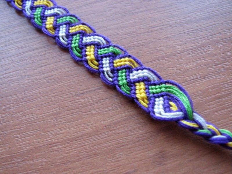 Браслет из ниток для вязания своими руками - создайте уникальные украшения своего стиля
