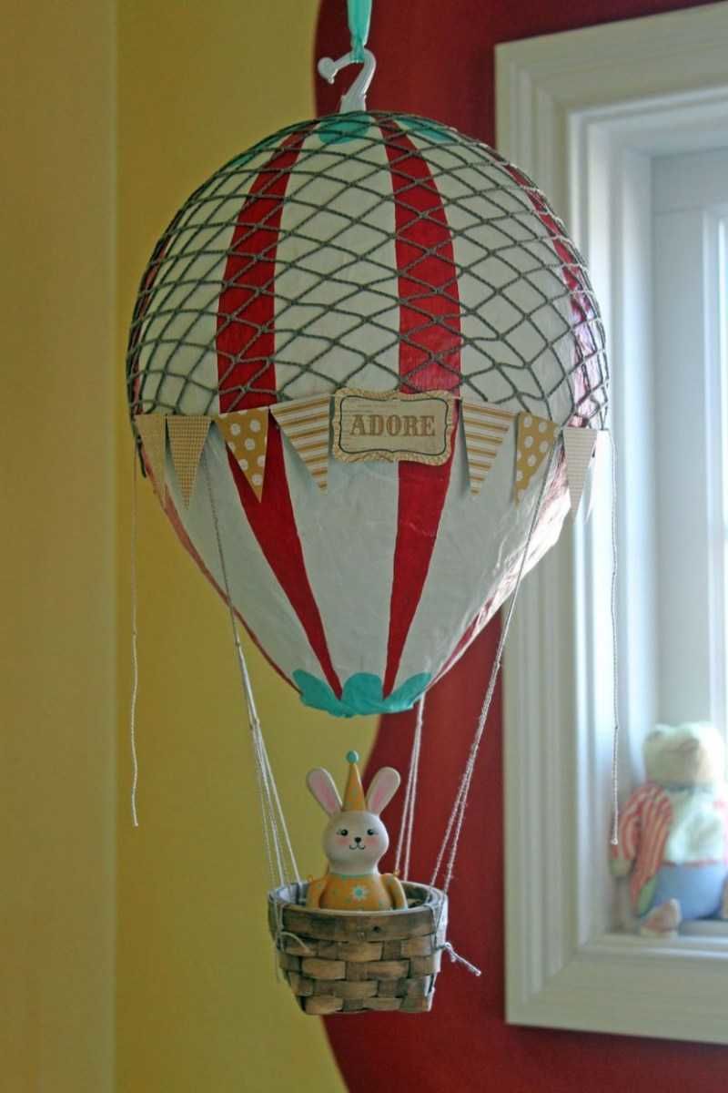 Публикация «Воздушный шар из папье-маше, Мастер-класс» размещена в разделах